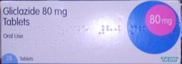 Gliclazide 80mg - request current price on allschoolabs.com