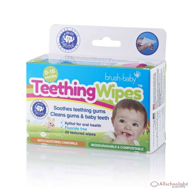 Brush Baby Teething Wipes