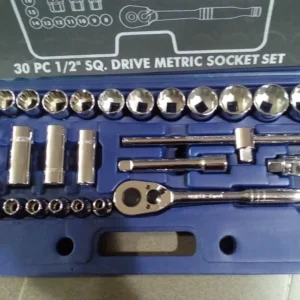 DRAPER H30M-30PC 1/2?DR. 8-32MM (12-POINT) SOCKET SPANNER SET