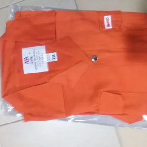 AAA SC/03 UNIQUE ORANGE SAFETY COVERALL