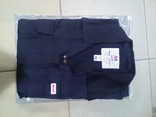 AAA SC/03 UNIQUE BLUE SAFETY COVERALL