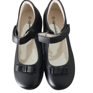 Arm Mary Jane Girls Velcro Shoe Black