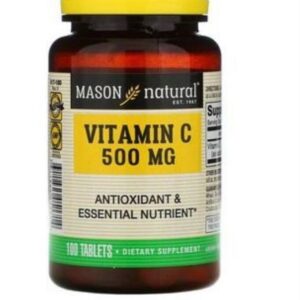 Mason Natural Vitamin C 500mg x 100 tablets - request current price on allschoolabs.com