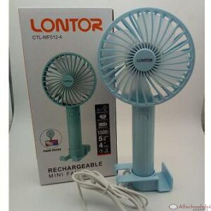 Lontor Rechargeable mini Fan