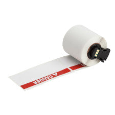 All Weather Permanent Adhesive Vinyl Labels for BMP61 M611 - 1.9" x 4", ANSI DANGER Header| Buy online