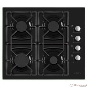 Maxi Table Top Gas Cooker 60*60 T-840 4B Black