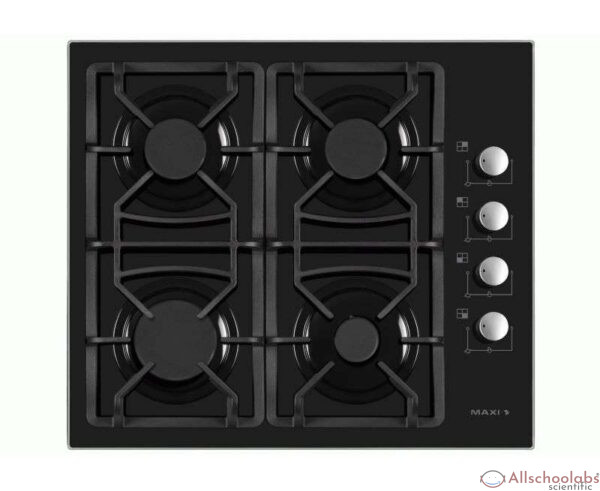 Maxi Table Top Gas Cooker 60*60 T-840 4B Black