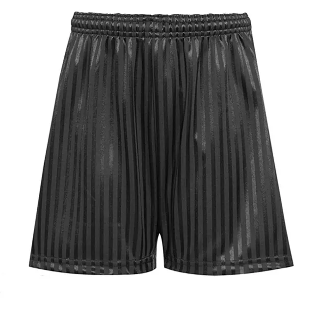 Innovation Striped Sport Shorts Black