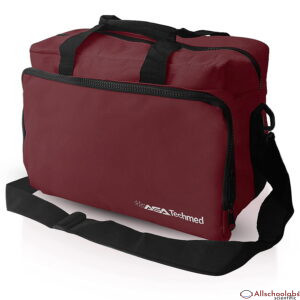 Nurse/Physician Nylon Medical Equipment Instrument Bag (Burgundy)