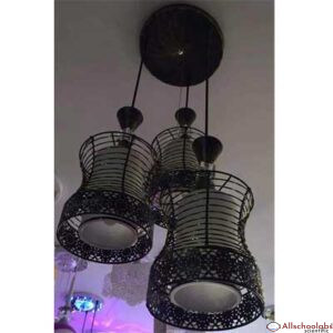Caged Pendant Light