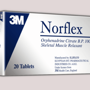 Norflex 100mg x 20 - request current price on allschoolabs.com