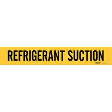 Brady REFRIGERANT SUCTION Pipe Marker|Buy Online