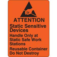 ATTENTION STATIC SENSITIVE DEVICES. HANDLE ONLY AT STATIC SAFE WORK STATIONS? Labels| Buy online
