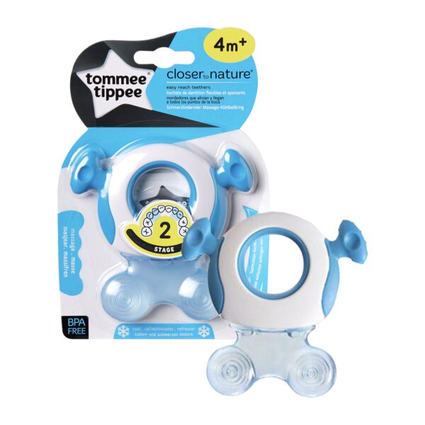 Tommee Tippee Closer to Nature Easy Reach Stage 2 Teether - request current price on allschoolabs.com