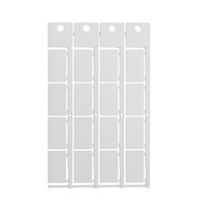 BradyJet J1000 Electrical Component Rail Tags - 15mm x 27mm, Single| Buy online