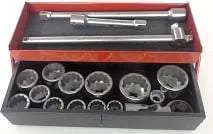 FACOM 17PC 15/16? ? 2-1/4?x3/4?DRIVE 12POINT INCH SOCKET SET