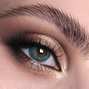 Mesmereyez Contact Lens - Topaz Blue - request current price on allschoolabs.com