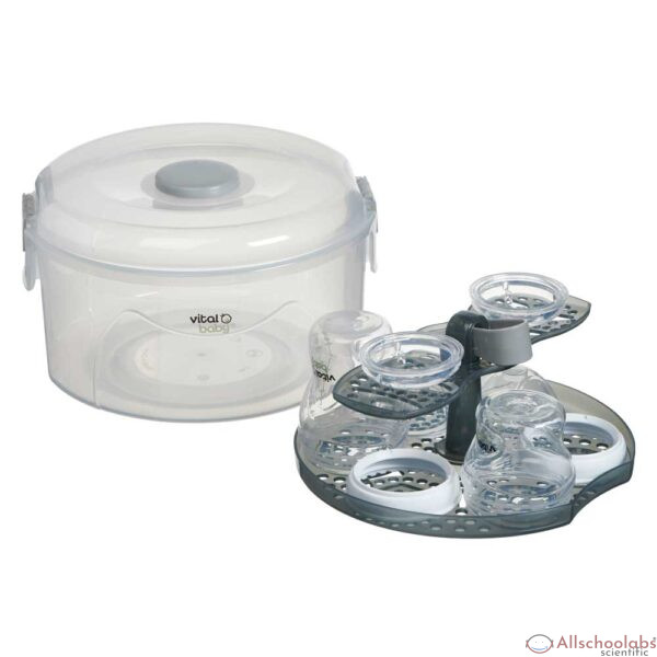 Vital Baby Nurture 2n1 combination Sterilizer With 2 Feeding Bottles