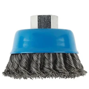BOSCH 2608622099 65mm WIRE CUP BRUSH, KNOTTED WIRE