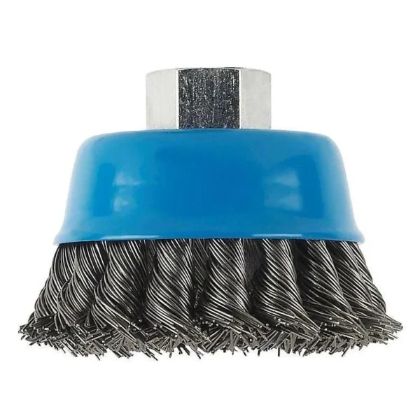 BOSCH 2608622099 65mm WIRE CUP BRUSH, KNOTTED WIRE