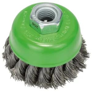 BOSCH 2608622104 65MM WIRE CUP BRUSH KNOTTED STAINLESS