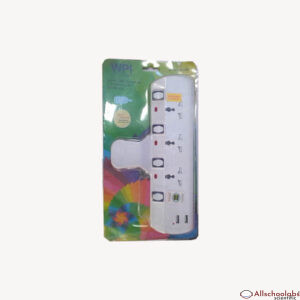 WPI  Adaptor 13Amp 3Ways Socket with USB Model- B753U