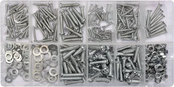 YATO YT-06771 347 PCS SELF-TAPPING SCREWS WOOD/METAL