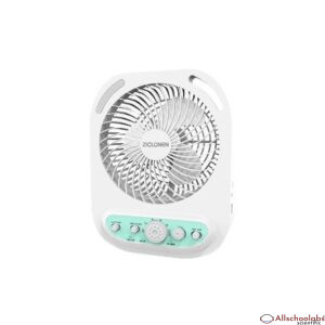 ZICOLONEN Rechargeable Fan with Radio SP06-01R