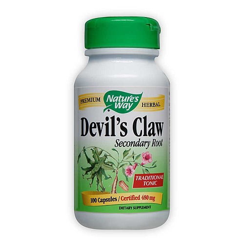 Nature's Way Devil’s Claw 480 mg Capsules X 100 - request current price on allschoolabs.com