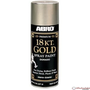 Abro Premium 18 Kt. Gold Spray Paint