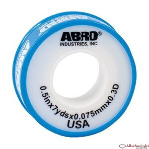 Abro PTFE Thread Seal Tape Light Blue for Water Pipes