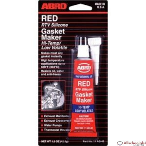 Abro Red RTV Silicone Gasket Maker