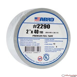 Abro UL Classified Aluminum Foil Tape