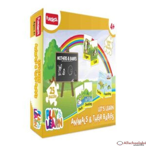 Funskool Let’s Learn Animal & Their Babies Puzzle