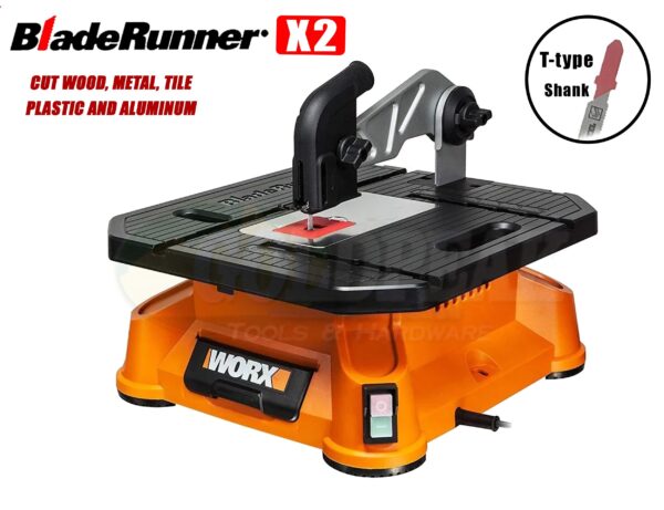 Worx WX572 Bladerunner Bench Top Jigsaw / Table Saw