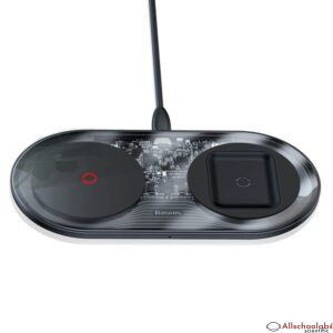 Baseus Simple 2IN1 Wireless Charger Turbo Edition 24W Black