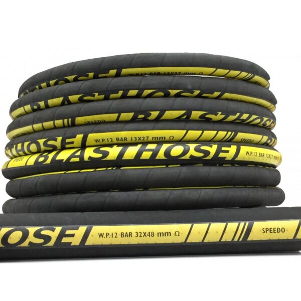 Black Hydraulic Hose Pipe Sand Shot Blasting Hose
