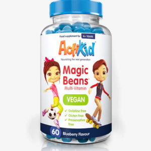 ActiKid Magic Beans Multi-Vitamin Blueberry X 60 - request current price on allschoolabs.com