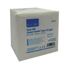 Blue Dot Gauze Swabs - request current price on allschoolabs.com
