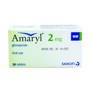 Amaryl (Glimepiride) 2mg Tabs x30 - request current price on allschoolabs.com