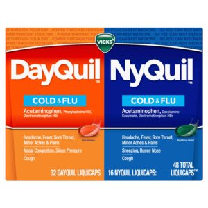DayQuil™/NyQuil™ Cold & Flu Relief Liquid Co-Pack - request current price on allschoolabs.com