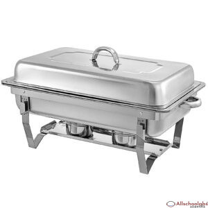 Oblong roll top chafing dish