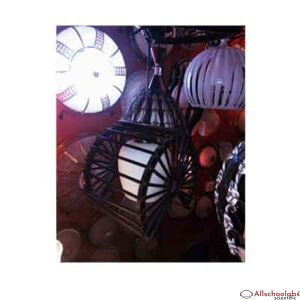 Classic wheel pendant Light