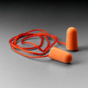 3M? Foam Earplugs 1110, Corded
NRR 29dB/SNR 37dB