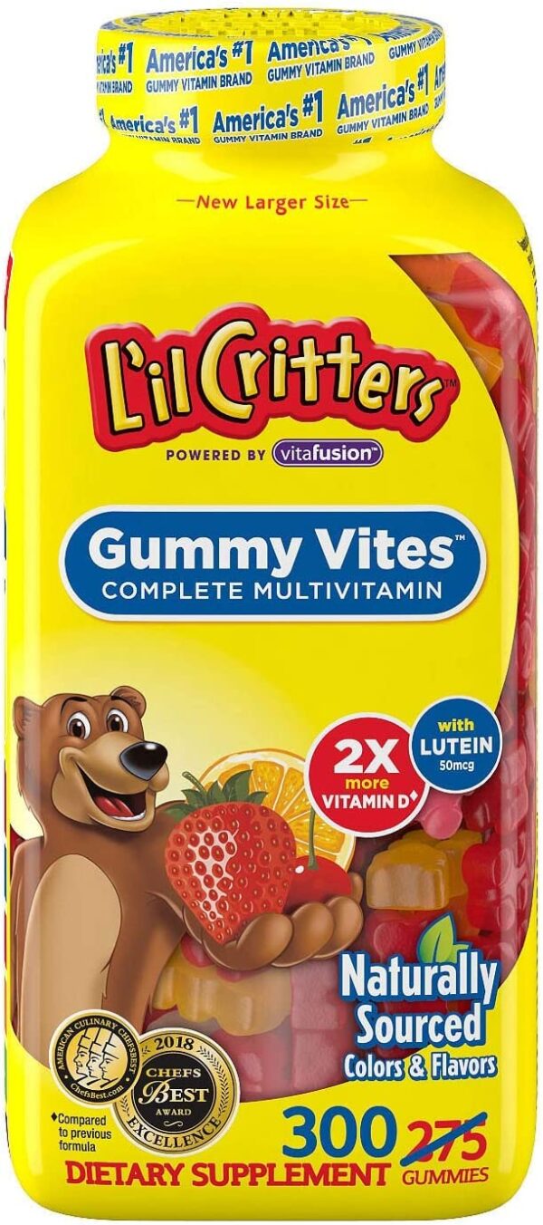 Lil Critters gummy vites - request current price on allschoolabs.com
