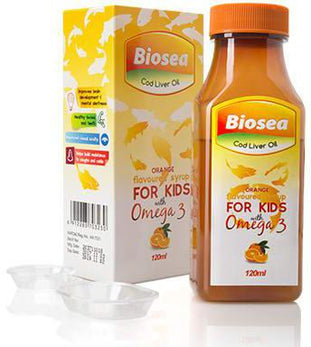 Biosea Cod Liver Oil for Kids 120ml - request current price on allschoolabs.com