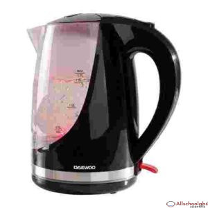 Daewoo Black 1.7L Colour Changing Kettle