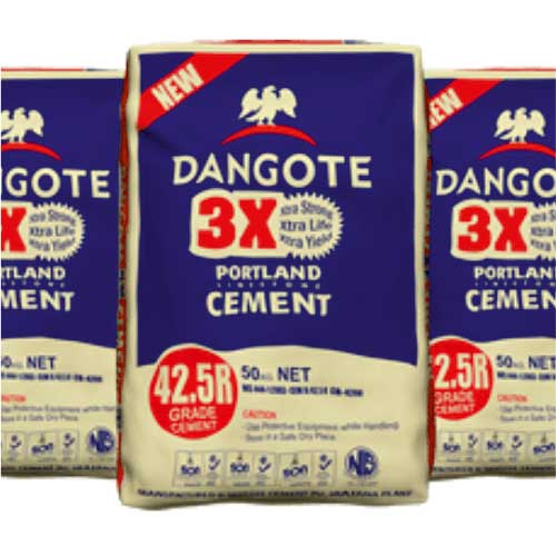 50KG DANGOTE 3X PORTLAND CEMENT