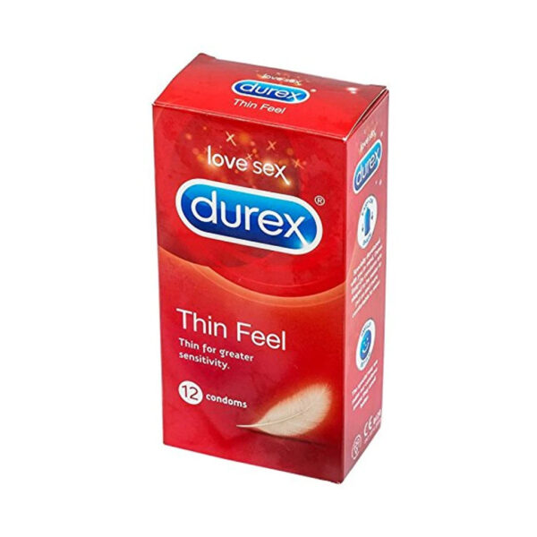 Durex Thin Feel Condoms x12 - request current price on allschoolabs.com