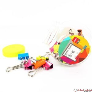 Deli Colourful Binder Clips